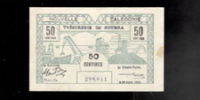 New Caledonia, 1943, 50 Centimes, CRISP EF+!