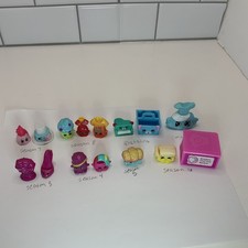 Shopkins Figures Mixed Lot of 15 - Season 3-8, 2 petkins, 1 McDonald  s
