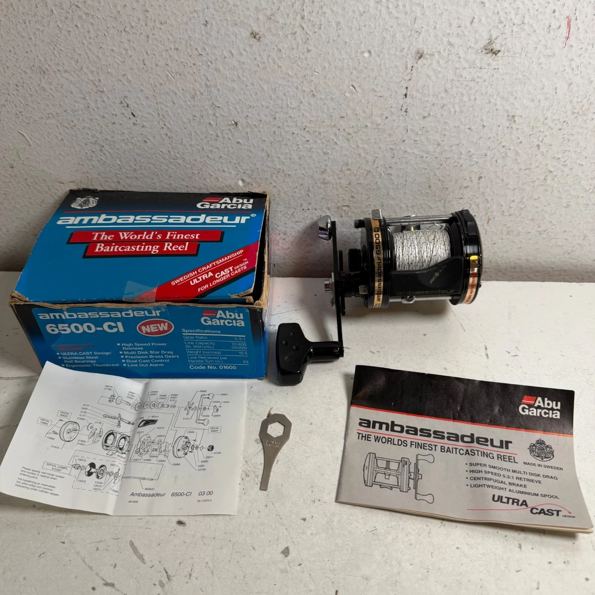 Abu Garcia Ultra Cast In Spinning Fishing Reels for sale | eBay