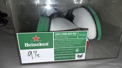 US 9.5 ? Heineken100 x Mark McNairy Saddle Boots Collectable Original clean box US 9.5 ? Heineken100 x Mark McNairy Saddle Boots  main image 4
