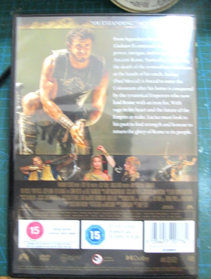Gladiator II DVD - Ridley Scott's Ancient Rome Saga, Cert. 15+ - Image 2 of 3