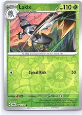 LOKIX 16/142 REVERSE HOLO SCR STELLAR CROWN POKEMON TCG CARD AKAGI