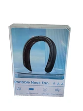 OLV D27 PORTABLE FOLDING FOLDABLE NECK FAN TRAVEL HANDS FREE PORTABLE 6000 MAH