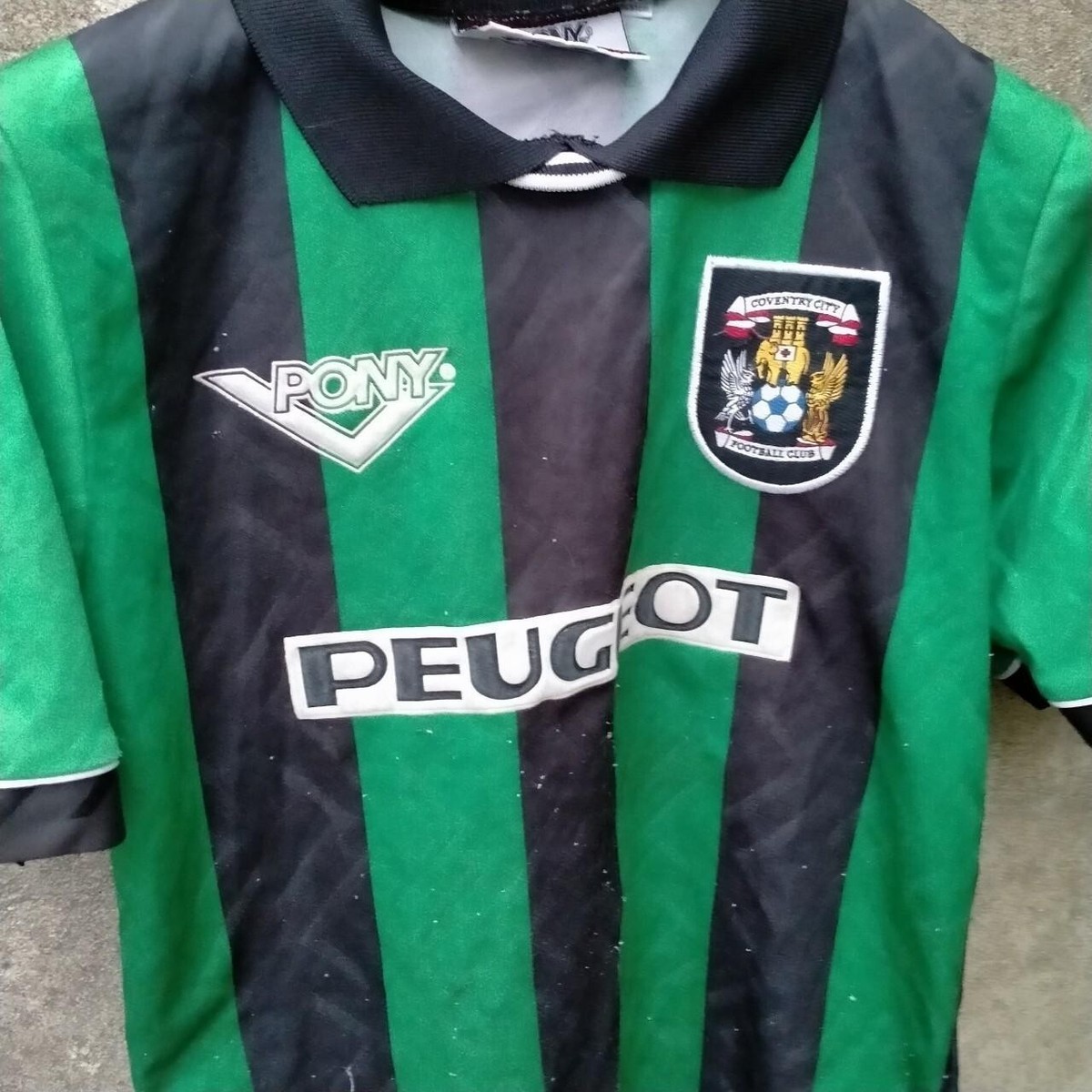 希少　Pony Coventry City 1994 サッカー　ユニフォーム Coventry City 1994-95 Pony Away Shirt Reissued » The Kitman