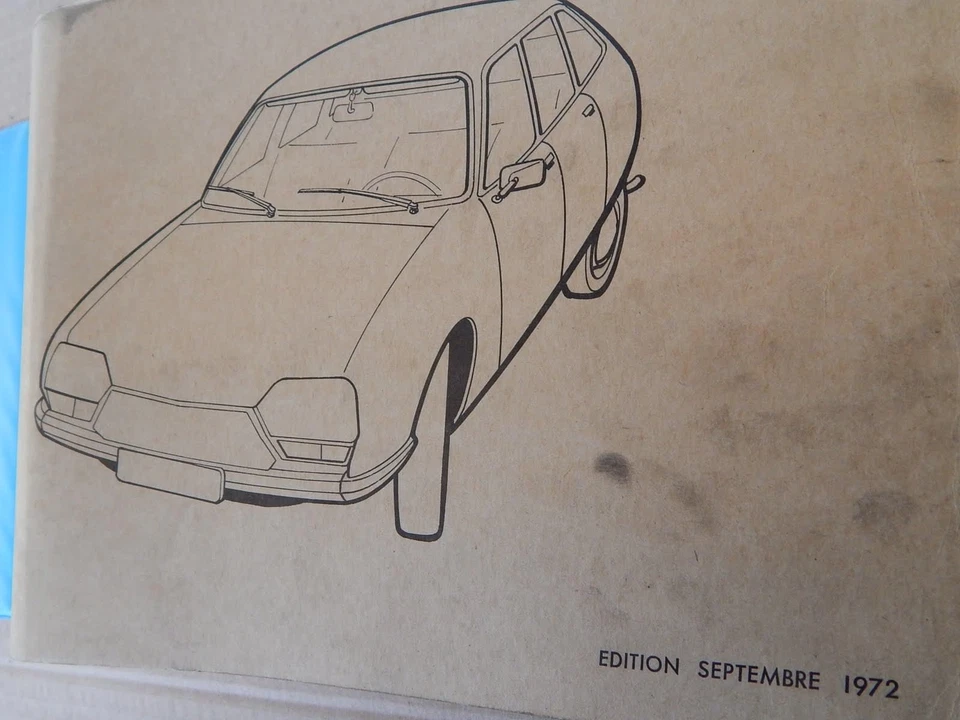 GRANDE CATALOGO RICAMBI ORIGINALE CITROEN GS 1972 MULTILANGUAGE MANUALE - Immagine 4 di 4