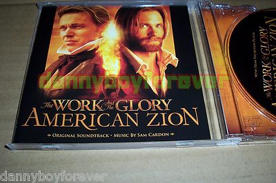 Work and the Glory American Zion NM CD Soundtrack Score Sam Cardon