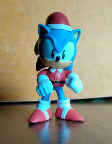 Sonic The Hedgehog Santa Holiday 2,5 Zoll Figur Spielzeug Jakks Weihnachten