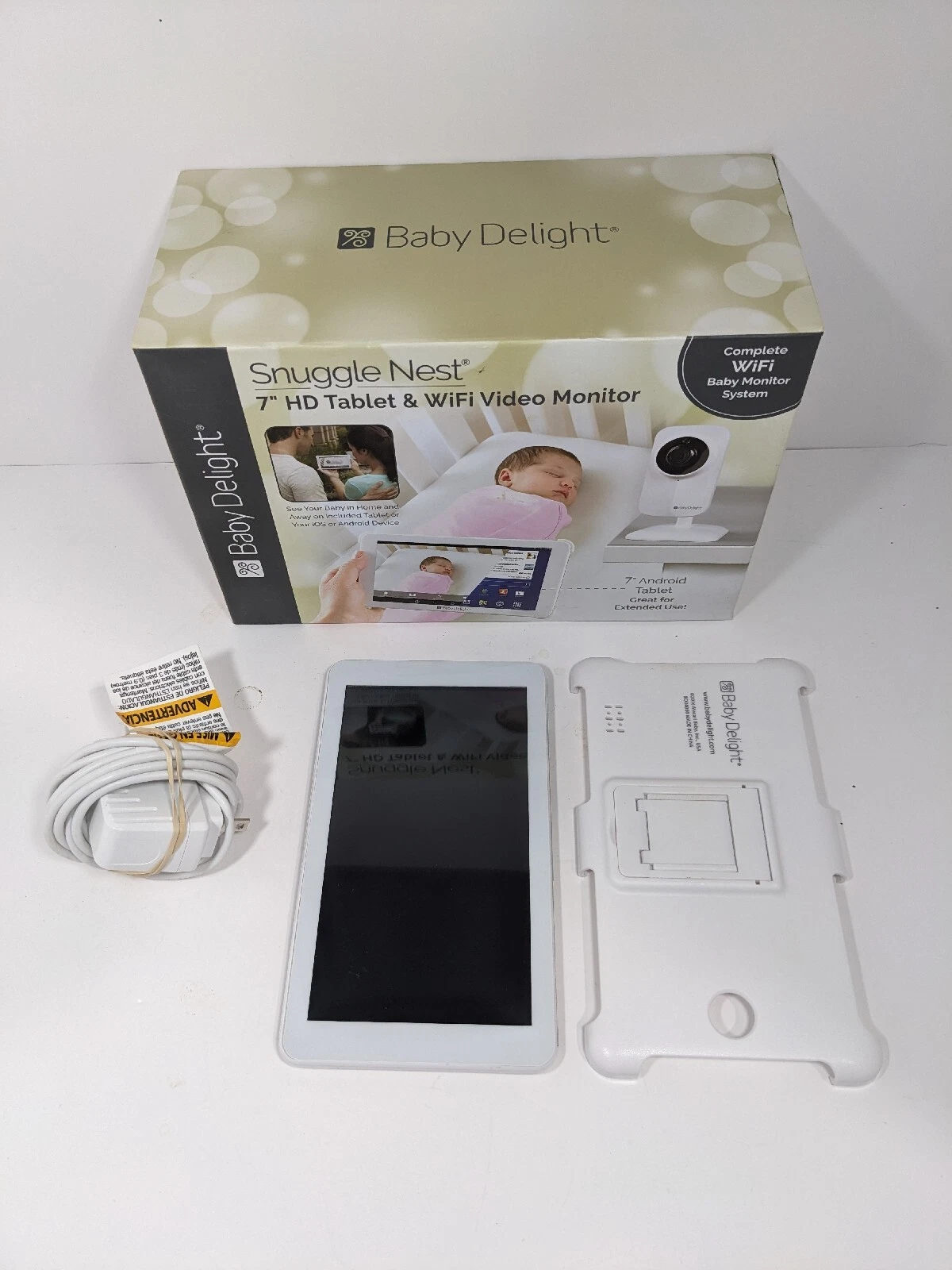 Baby Delight SnuggleNest 7" HD Tablet Monitor System - Tablet And Charger Only
