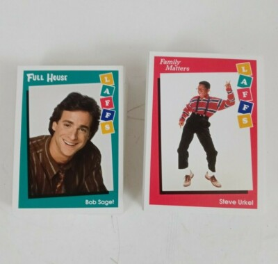 #ad 1991 Laffs TV Trading Cards Perfect Strangers Family Matters Full House $1.75