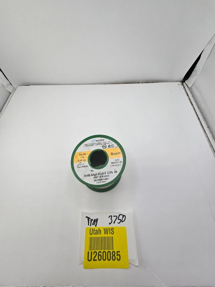 Soldadura Kester Sn96.5Ag3Cu0.5 (96.5/3/0.5) 24-7068-1401 Foto 4 de 4