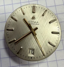 Cyma by Synchron 55 Working Automatic Vintage Watch
