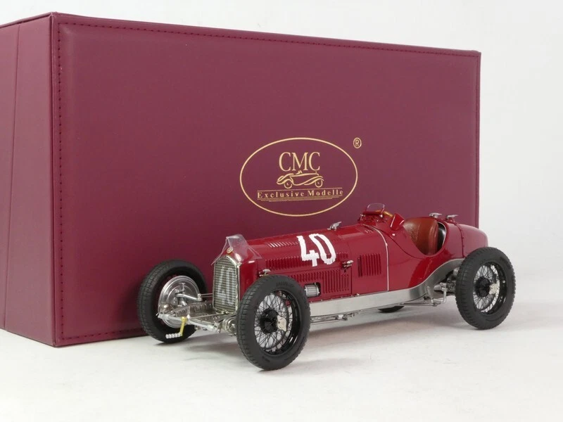 CMC Alfa Romeo Tipo B P3 #40 Luigi Fagioli winner Comminges GP 1933 1/18 M-228 - Immagine 2 di 4