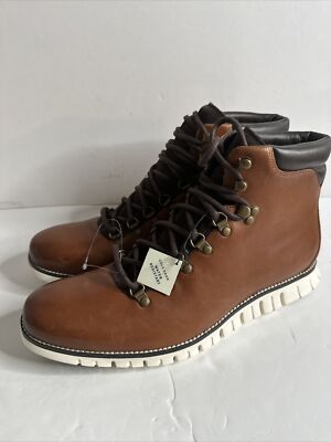 Cole Haan ZeroGrand Water Resistant Men\'s Boots Size 12Medium Cole Haan ZeroGrand Water Resistant Hiker Boots Woodbury  main image 2
