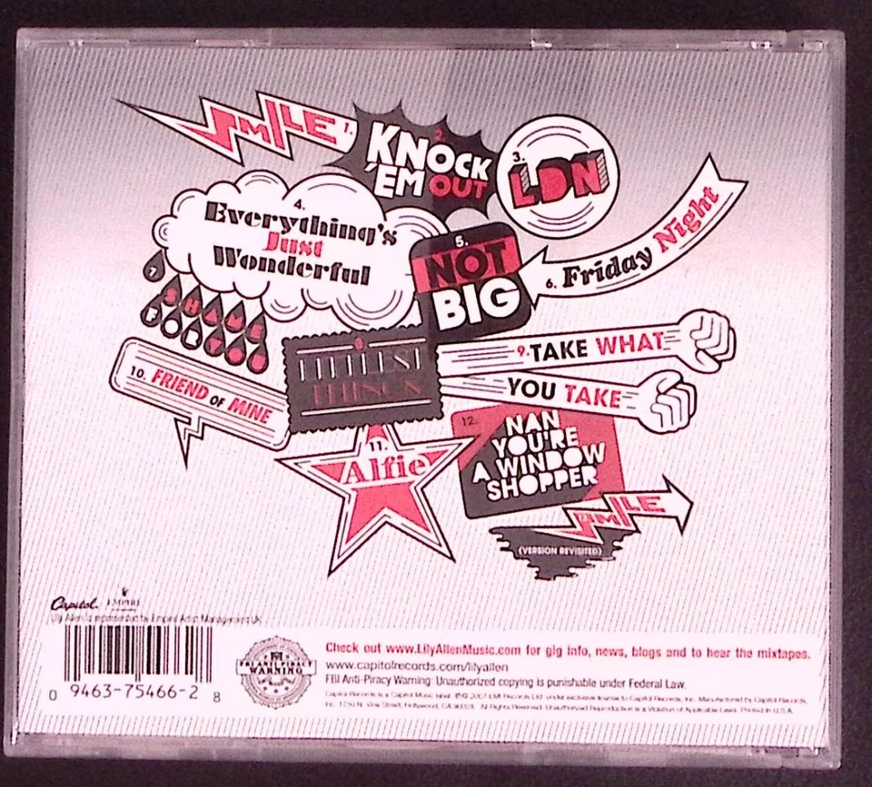LILY ALLEN – ALRIGHT, STILL CAPITOL RECORDS  CD 5851 - Image 2 of 4