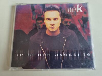 Nek - Se Io Non Avessi Te/ Laura Non C'è (Live Version) CD Maxi Germany