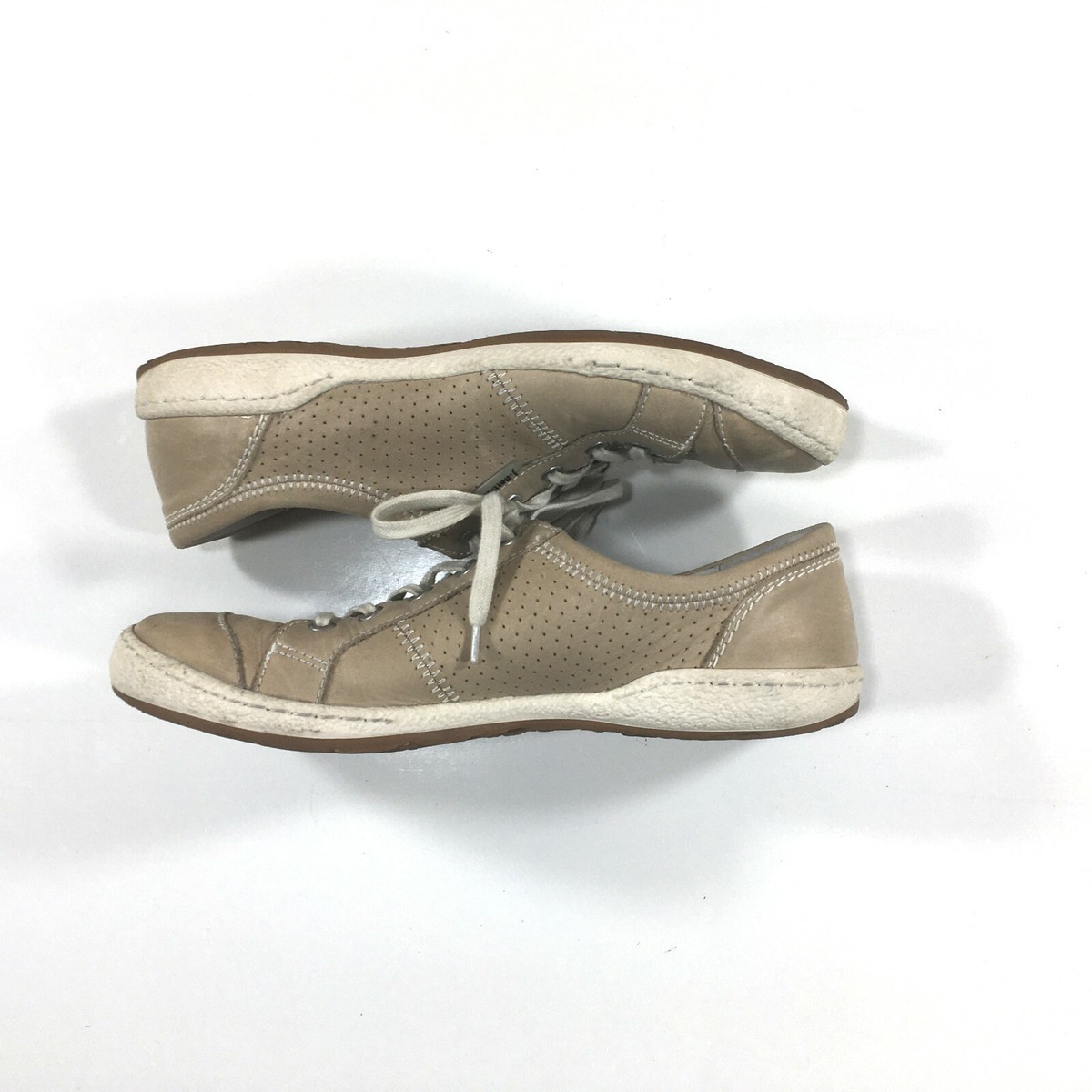 Josef Seibel Men\'s Trainers Sneakers Leather Beige Euro 45/ US 12 Josef Seibel Sneakers for Men for sale | eBay main image 4