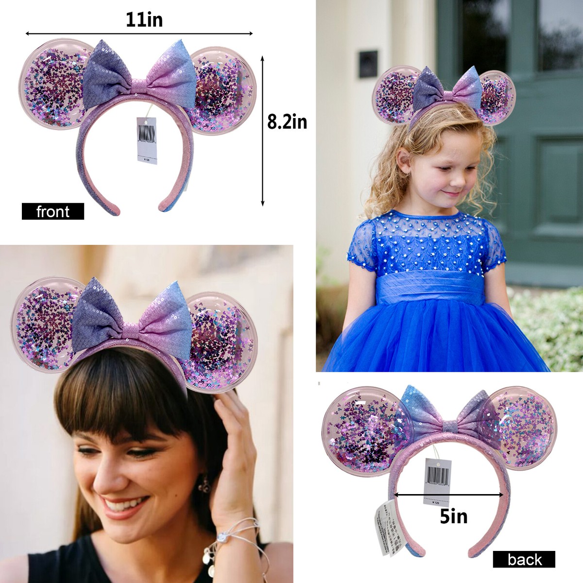 Shanghai Disney- Parks Confetti Pink Sequin Transparent  display picture 1