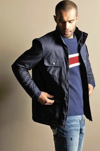 MENS ex M\u0026CO Quilted Padded Field 