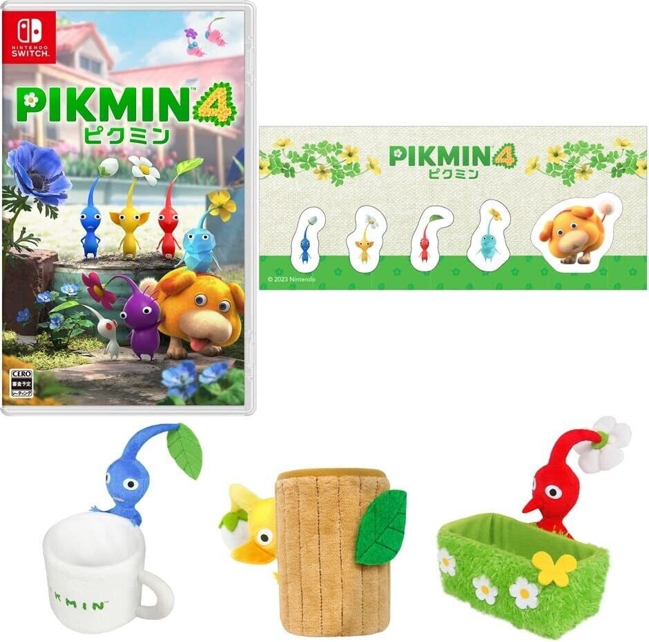 Pikmin 4 Nintendo Switch Software Japanese W/ Benefits From JAPAN #MB579