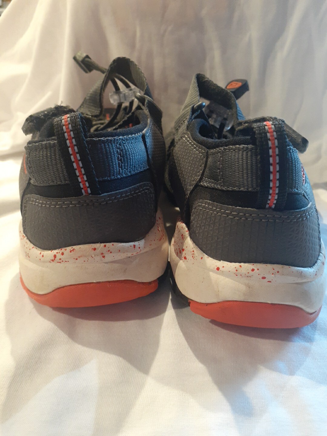 Sandali Keen Ragazzo Youth 3 Grigio Nero Rosso Ottime Condizioni