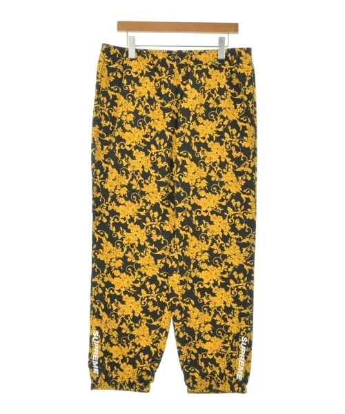Pantalon Supreme (autre) noir x jaune (motif floral) L 2200559077043