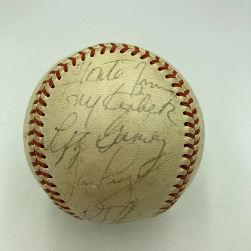1971 All Star Game Attendees HOF Multi Signed Baseball Beckett COA