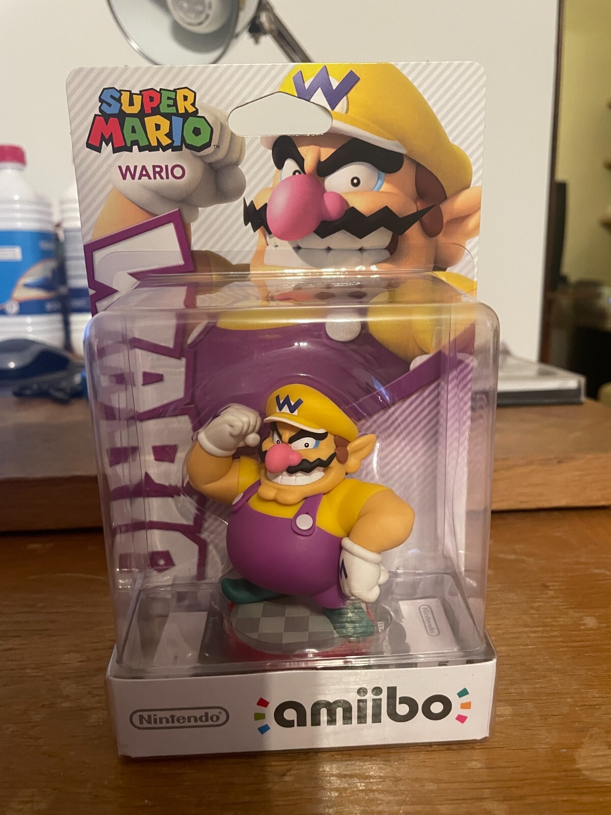 Amiibo WARIO Série Super Mario le cadeau idéal sous blister original scellé