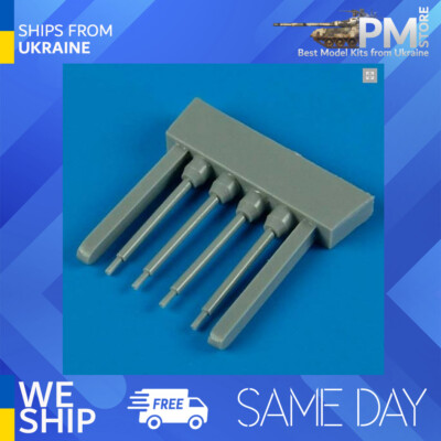 Quickboost 48405 1/48 F7F-3N Tigercat gun barrels for Italeri Accessories kit