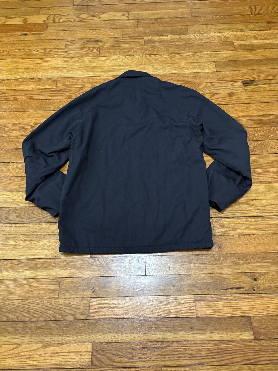 Vintage US Navy Utility Jacket Mens Sz 36R Dark Navy Blue