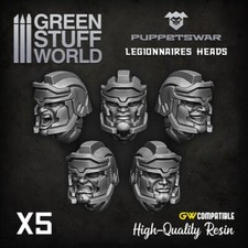 Puppetswar - Legionnaires Heads