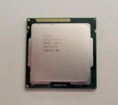 Intel G860 CPU Processor 3.00GHz 5 GT/s 3MB Dual Core LGA 1155/Socket H2 SR058