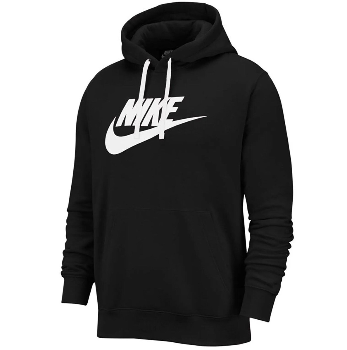 white and black nike sweater