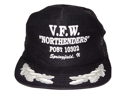 Springfield, IL VFW POST 10302 Trucker Baseball Hat Cap Mesh