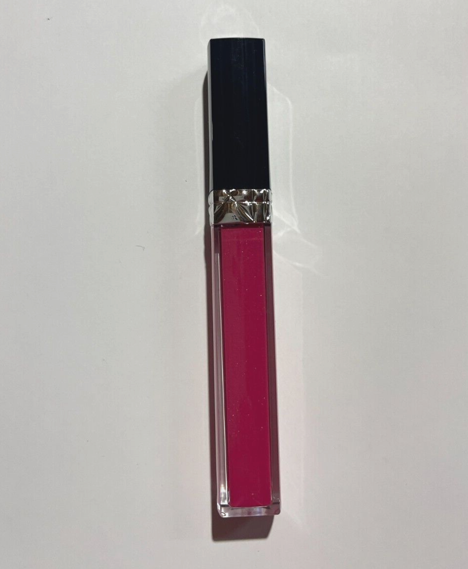 Dior Rouge Brilliant Lipgloss in 775 Darling - Shiny Hydrating Lip Shine-image