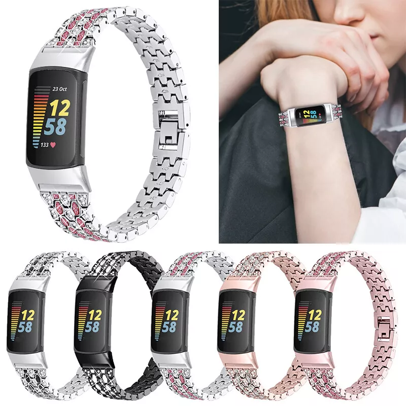 Fitbit charge online metal band
