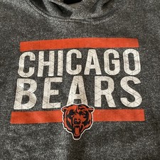 Chicago Bears Gen 2 Youth Hooded Sweatshirt Size L - Gray