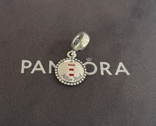 Pandora Savannah Georgia Exclusive Lighthouse Dangle Moment S925 Sterling Silver