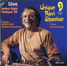 Unique Ravi Shankar Raga Bhatiyar Sindhi Bhairavi Kumar Bose Chhanda Dhara NEW