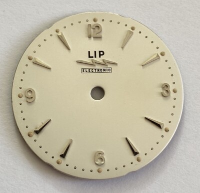 Cadran De Montre LIP Electronic R27 – 29,2 Mm – Neuf Sans étiquette, Parfait Pour Restauration