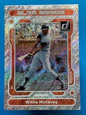 Willie McCovey 2023 Panini Donruss Elite Series Rapture #E6 San Francisco Giants