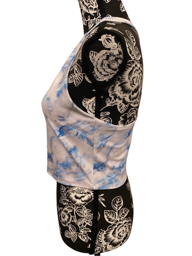 Kyodan Padded Tie Die Racerback Tank Top Sports Athletic Athleisure - Picture 3 of 11