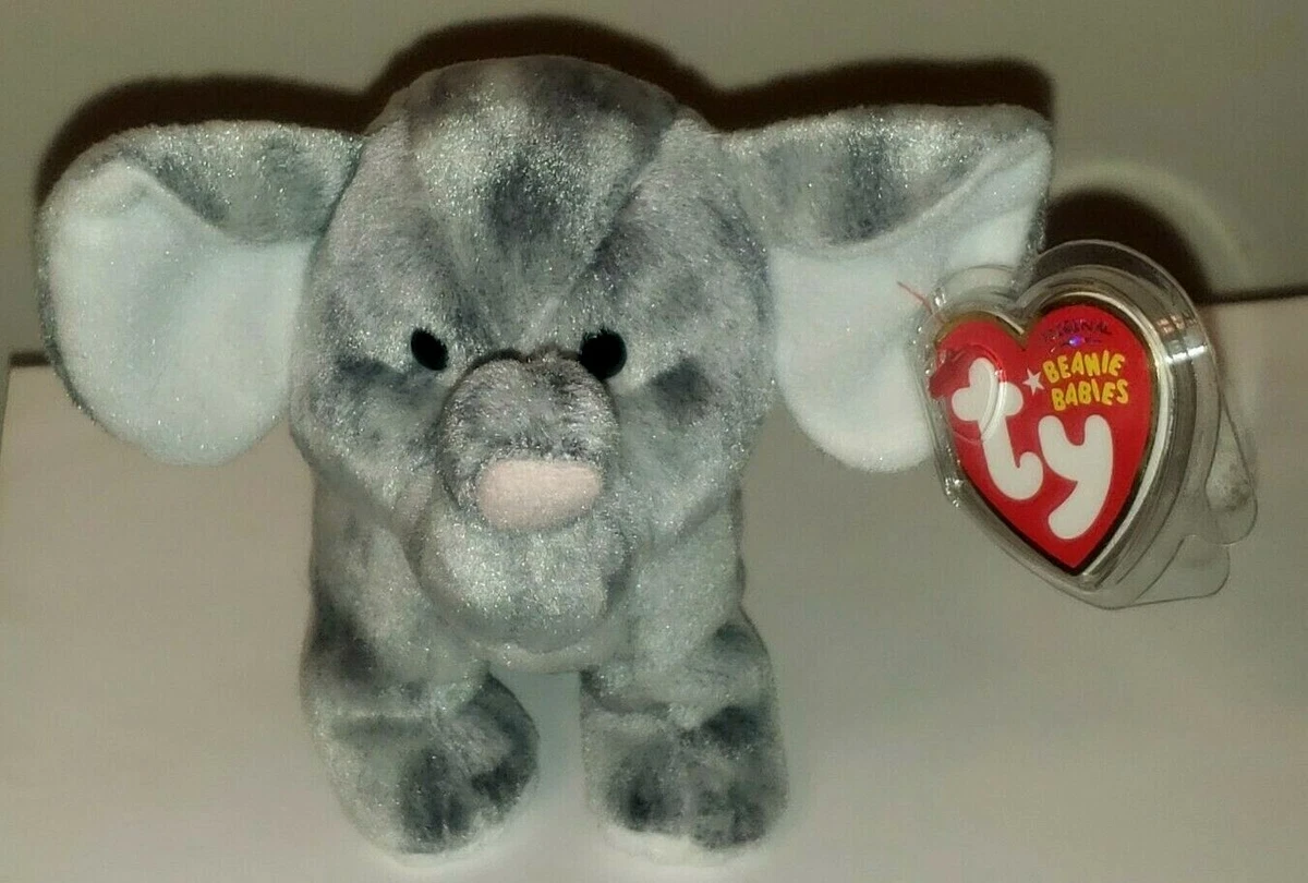 Ty Beanie Baby MALIHA JADE the PROMO Elephant St. Louis Zoo Exclusive MWMT