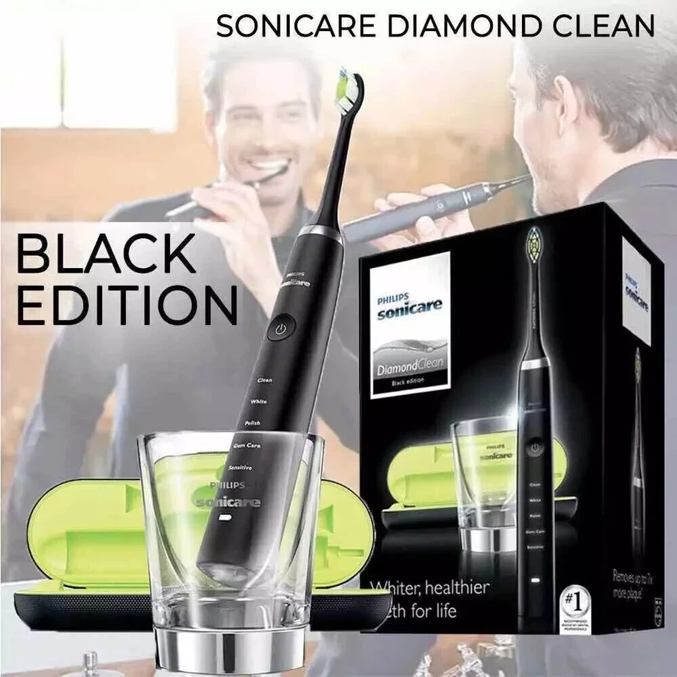 Philips Sonicare DiamondClean Electric Toothbrush HX9352 with Charging Case - image 2 of 4