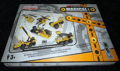 NEU IN OVP 404-TEILIGES IRON COMMANDER MAGISCHES MODELLSET MIT ANLEITUNG ALTER 5+