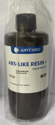 ANYCUBIC ABS-Like Resin + Gray UV Wavelength 365-405nm