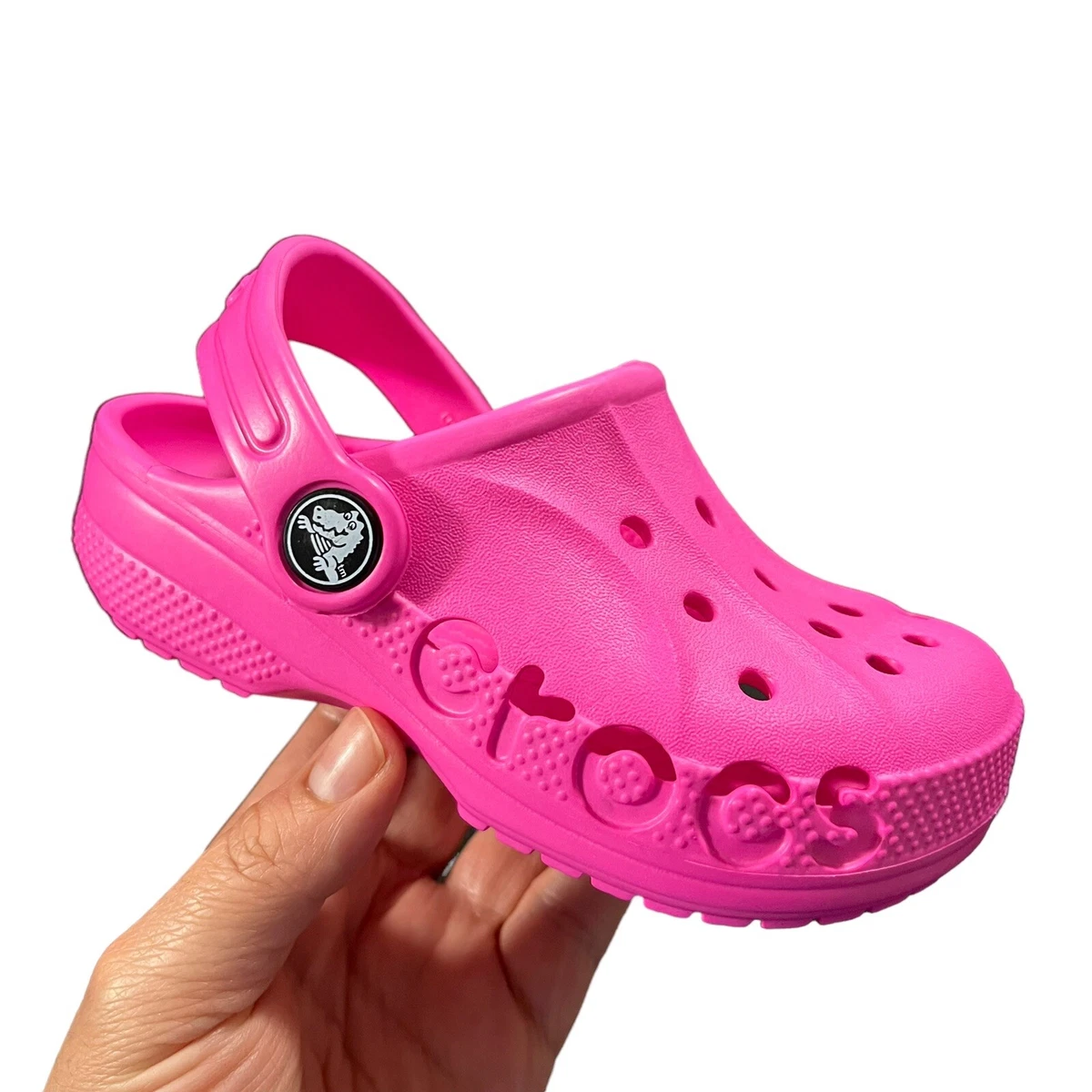 Girls crocs size 8 sale