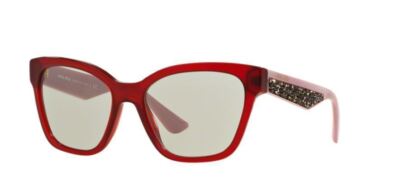 New Miu Miu MU06RSA TKW5J0 52MM Opal Bordeaux / Grey  display picture 2