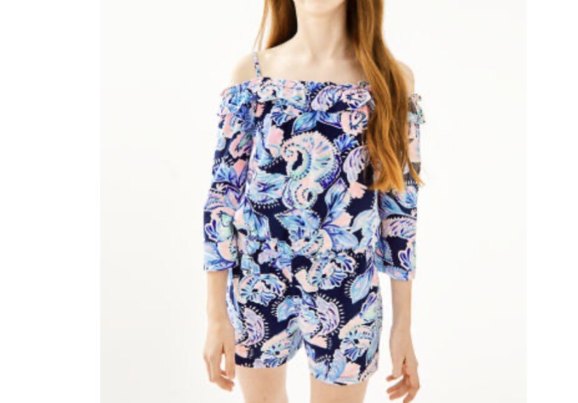 Lilly Pulitzer Margaret Kids’ Romper