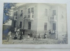 CARTOLINA PROVINCIA DI CUNEO VILLA  E LUOGO DA IDENTIFICARE 1918