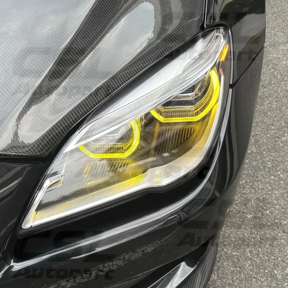 Yellow Angel Eye DRL LED Boards For BMW F06 F12 F13 LCI M6 640i 650i 2014-2018 - Изображение 3 из 3